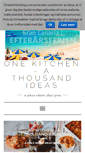 Mobile Screenshot of onekitchenblog.com